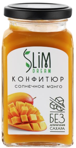 Конфитюр без сахара из Манго 300г/TM Slim Dream