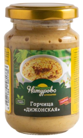 Горчица "Дижонская" 180г/Натурово