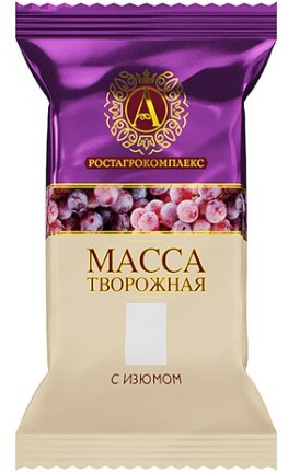 Масса твор. ИЗЮМ 180г. А. РОСТАГРОКОМПЛЕКС