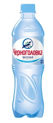 Вода питьевая артезианская негаз. ПЭТ 0,5л/ЧЕРНОГОЛОВКА