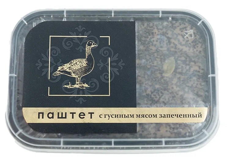 Паштет "Французский"/ с гусиным мясом запеченный (160гр.)