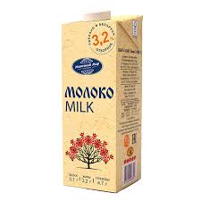 Молоко стерилизованное Tetra Brik 3,2% 1л/Молочный Мир