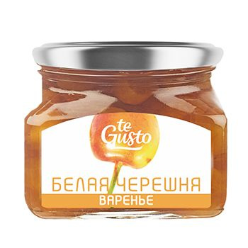 Варенье из белой черешни 430гр/Te Gusto