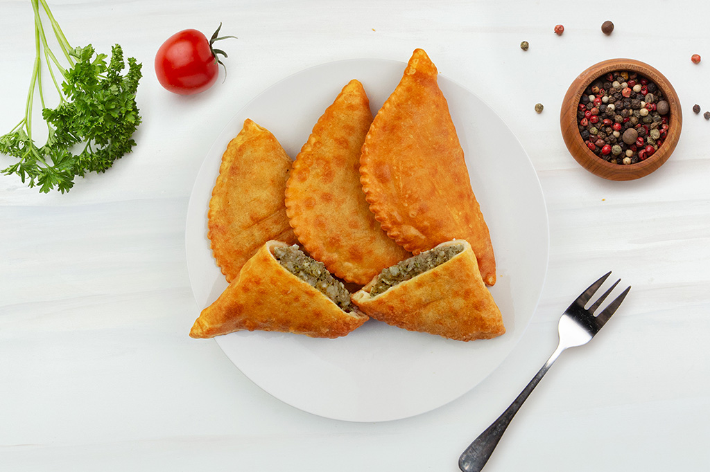 Чебуреки жареные замороженные (шт. 80 г)