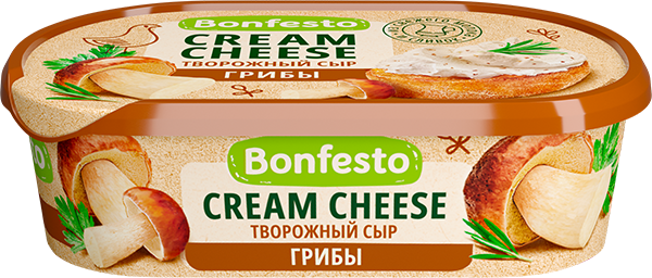 Сыр Кремчиз Грибы 65% 140гр. Bonfesto