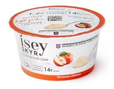 Исландский скир c Печеным яблоком 150гр/Isey Skyr