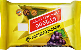Масса твор. Особая с ИЗЮМОМ 23% 180г. РОСТАГРОЭКСПОРТ