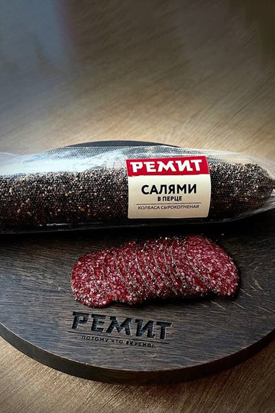 НОВИНКА - КОЛБАСА САЛЯМИ В ПЕРЦЕ