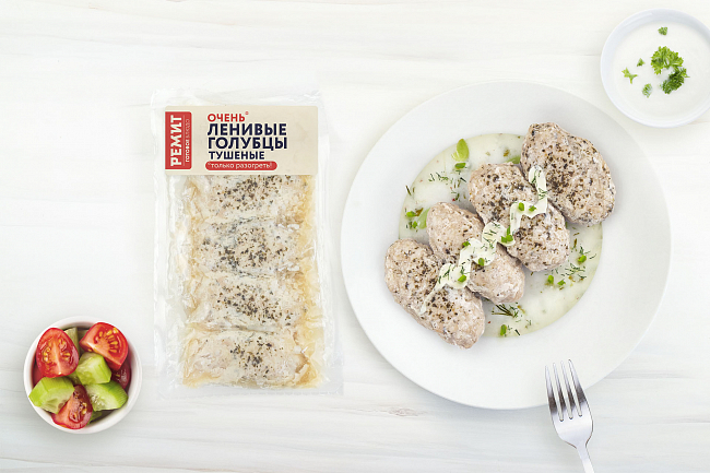 Очень ленивые голубцы тушеные охл. вес. в/у