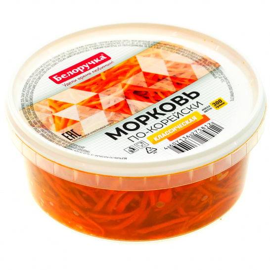 Морковь по-корейски 300г/Белоручка