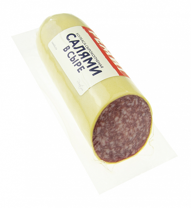 Колбаса Салями в сыре с/к в/у (1/2 батона)