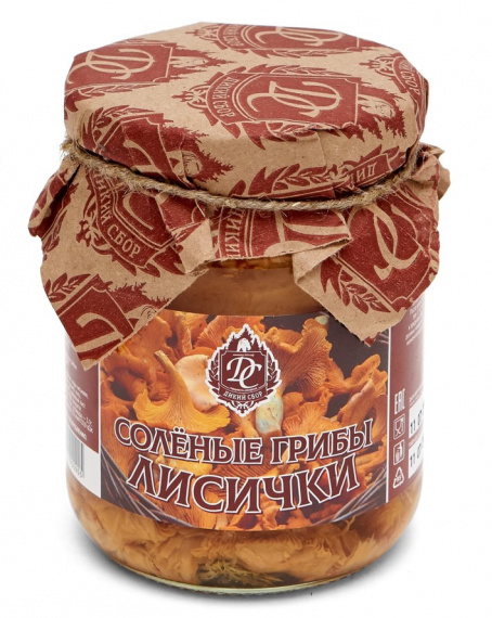 Лисички соленые 0,5л/Дикий Сбор