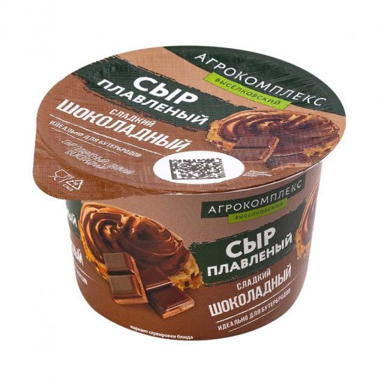 Сыр плавленый сладкий Шоколадный 30% 80гр/Агрокомплекс