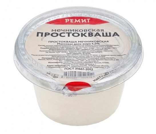 Простокваша "Мечниковская" 4,0% 200гр.
