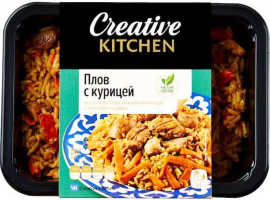 Плов с курицей 300г/Creative Kitchen