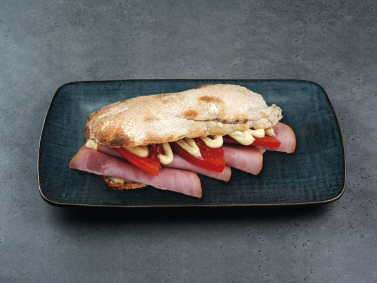 Панини с ветчиной и сыром