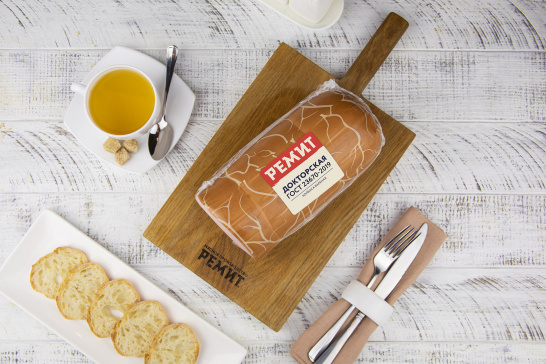 Колбаса вареная «Докторская» ГОСТ (синюга)