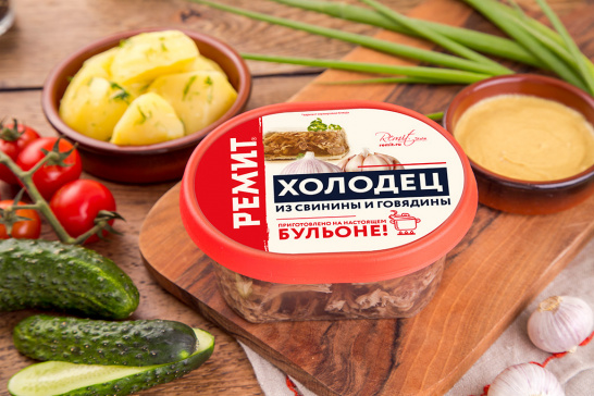 Холодец «Из свинины и говядины», 400г