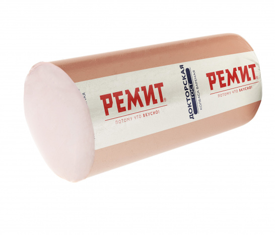 Колбаса Докторская ГОСТ (целлофан) в/у (1/2 батона)