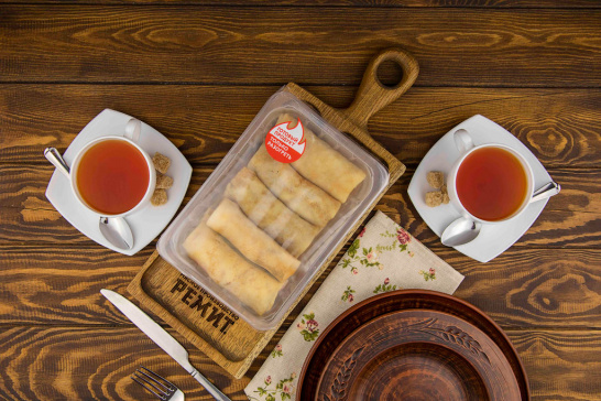 Блинчики с курицей замороженные, 500г