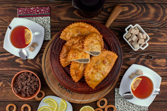 Чебуреки жареные, 80 г