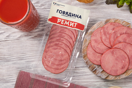 Нарезка Говядина Отборная в/к в/у (шт. 150 гр.)