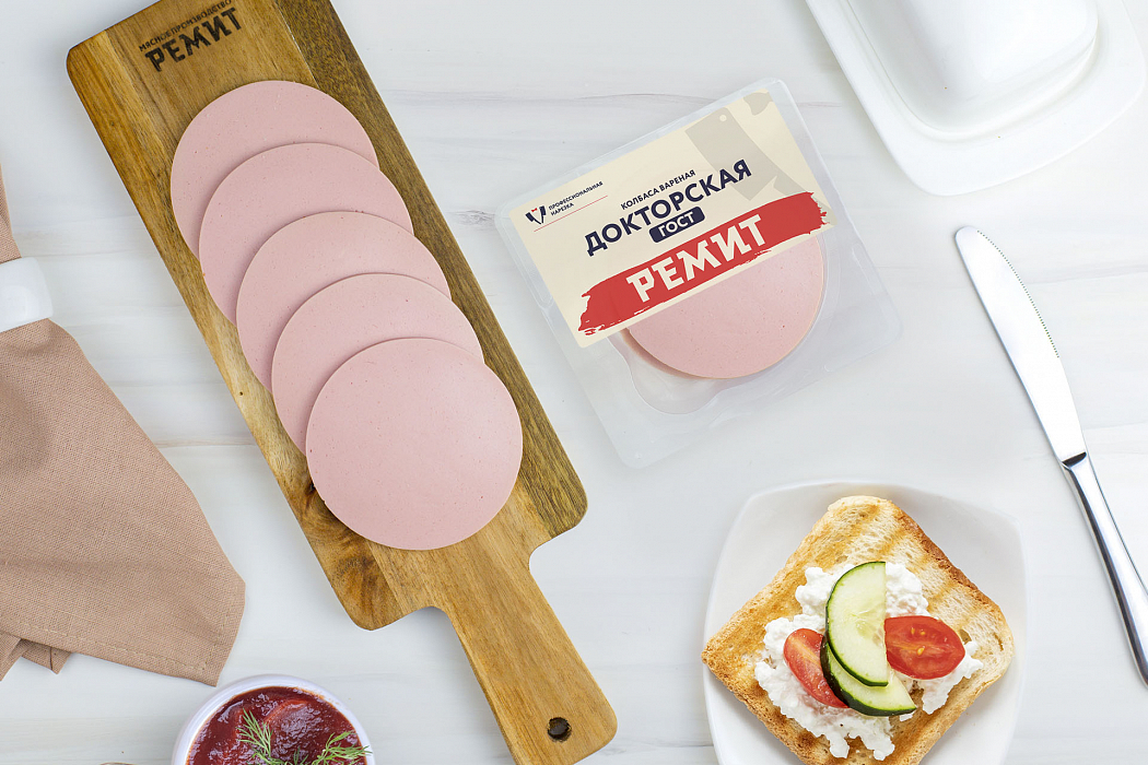 Нарезка Колбаса Докторская вар. ГМС (шт. 190 гр.)