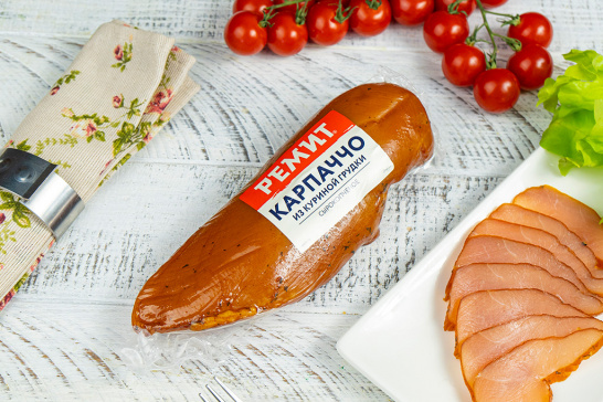 Карпаччо сырокопченое из мяса птицы