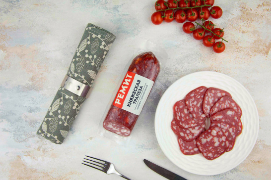 Колбаса Княжеская трапеза с/к в/у (1/2) 90 сут.