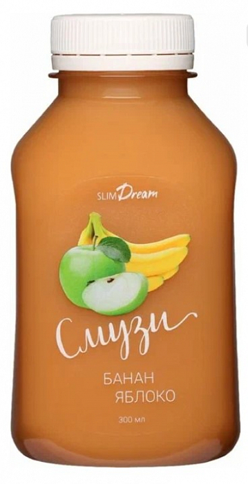 Смузи Банан-Манго 0,3л/ТМ Slim Dream