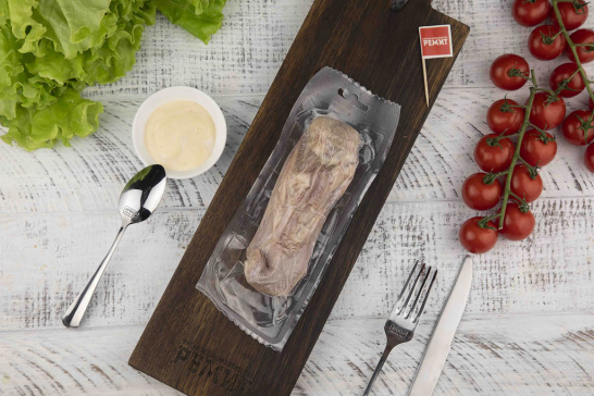 Язык отварной свиной в/у