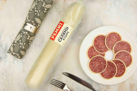 Колбаса сырокопченая «Салями в сыре»