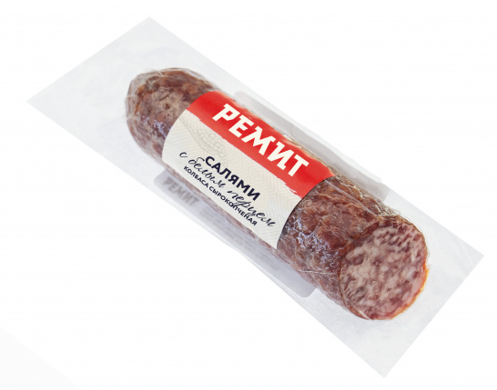 Колбаса Салями с белым перцем с/к в/у (1/2 батона)