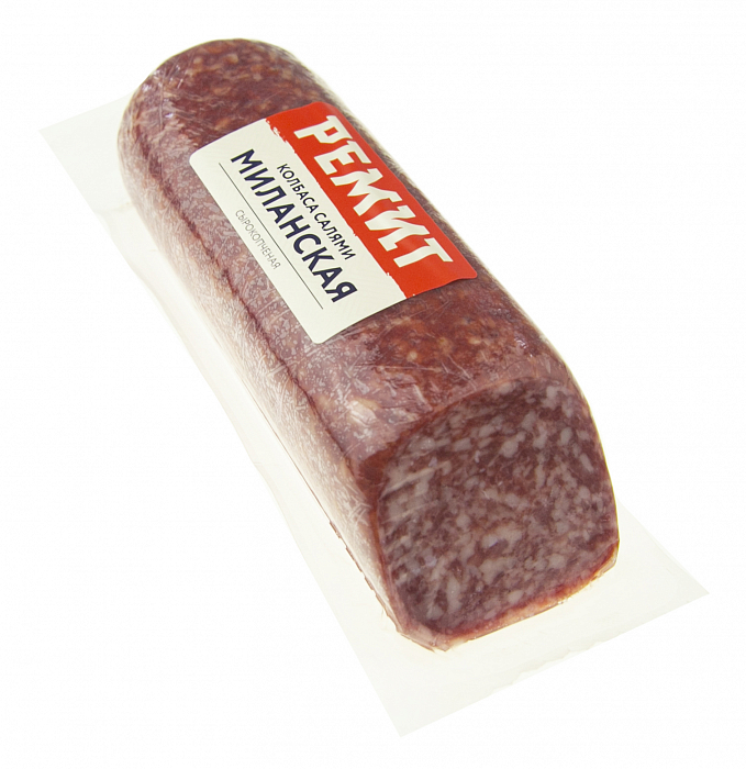 Колбаса Салями Миланская с/к в/у (1/2 батона) 90 сут.