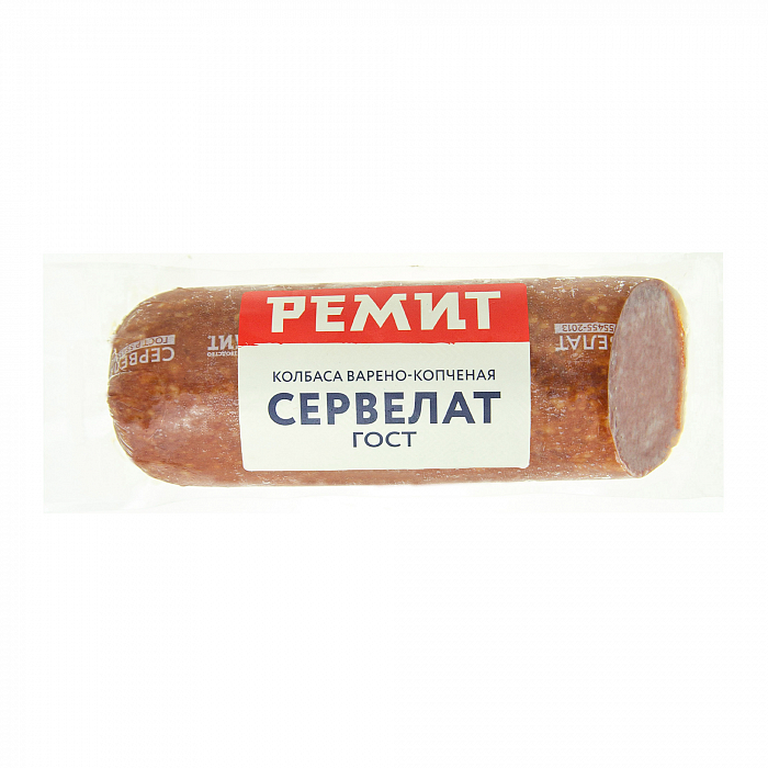 Колбаса варено-копченая «Сервелат» ГОСТ, 400г