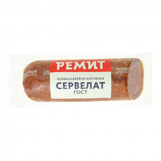 Колбаса варено-копченая «Сервелат» ГОСТ, 400г