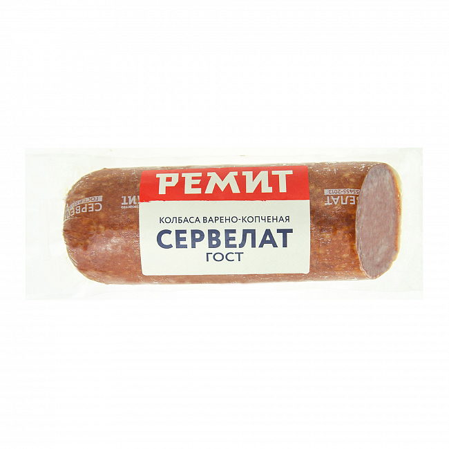 Колбаса варено-копченая «Сервелат» ГОСТ, 400г