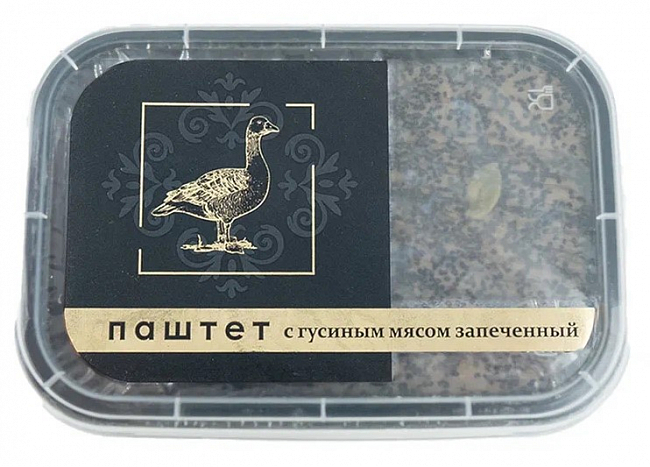 Паштет "Французский"/ с гусиным мясом запеченный (160гр.)