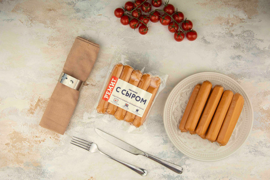 Сосиски «С сыром», 480г