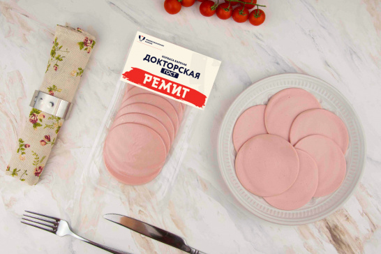 Нарезка колбаса вареная «Докторская» ГОСТ, 150 г