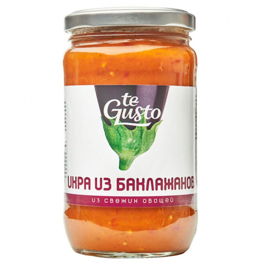 Икра из баклажанов 380гр/Te Gusto