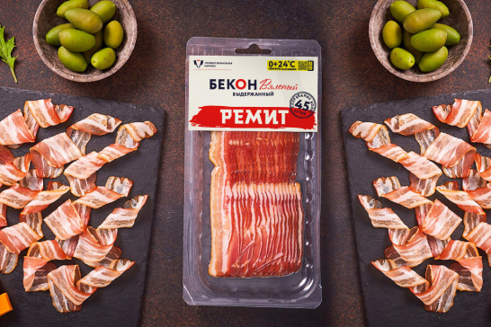 Нарезка Бекон вяленый, 55 г