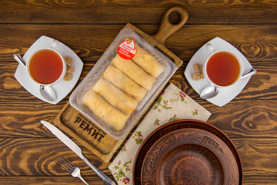 Блинчики с мясом замороженные, 500г