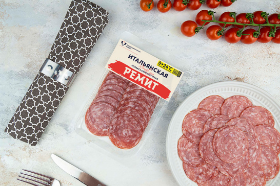 Нарезка колбаса Итальянская с/к (шт. 70 гр.)