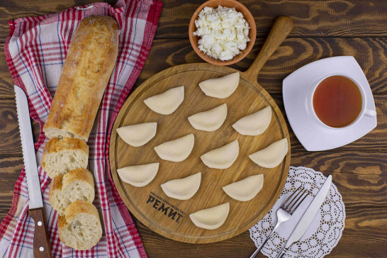 Вареники руколепные с творогом, 900г