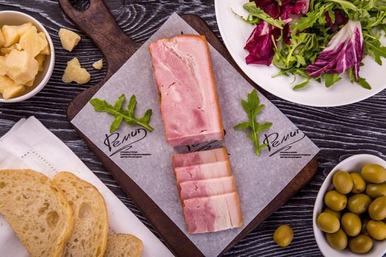 Грудинка Домашняя мал. кус. к/в в/у