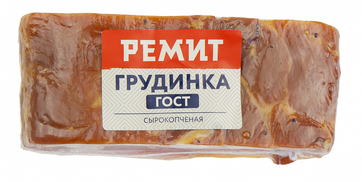 Грудинка сырокопченая бескостная свиная