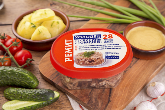 Холодец «Из свинины и говядины», 400г