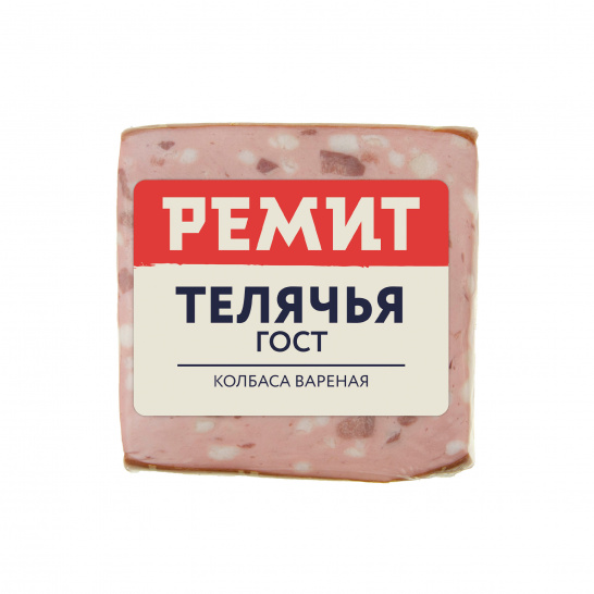 Колбаса вареная «Телячья» ГОСТ (синюга), 400г