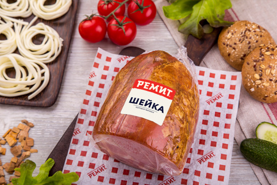 Шейка копчено-вареная «Ремит»